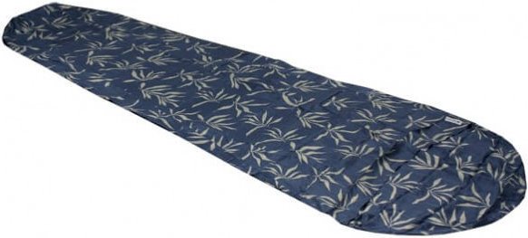 Thumbnail - Cocoon - MummyLiner Silk - Reiseschlafsack Gr 241 x 90/56 cm blau/grau/schwarz