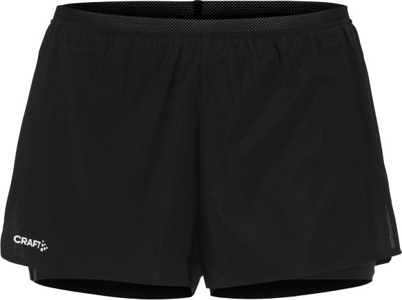 Craft - Race Day Split Shorts - Laufshorts Gr S schwarz