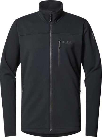 Thumbnail - Haglöfs - Rosson Mid Jacket - Fleecejacke Gr L schwarz