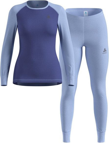 Thumbnail - Odlo - Women's Active Warm Special Set - Kunstfaserunterwäsche Gr XL blau