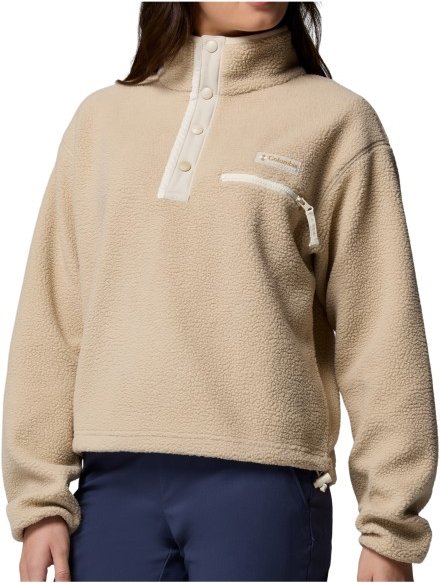 Columbia - Women's Helvetia II Cropped Half Snap Fleece - Fleecepullover Gr XS beige