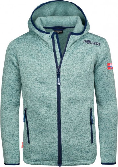 Trollkids - Girl's Jondalen Jacket XT - Fleecejacke Gr 164 türkis