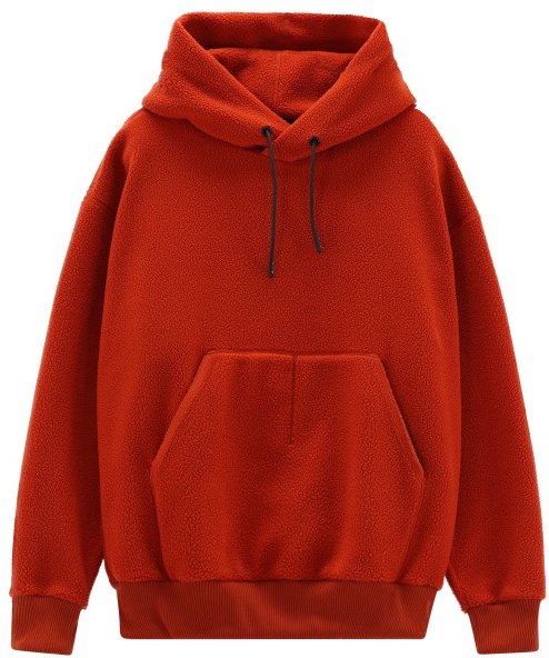 CMP - Sweater Fix Hood - Hoodie Gr L rot
