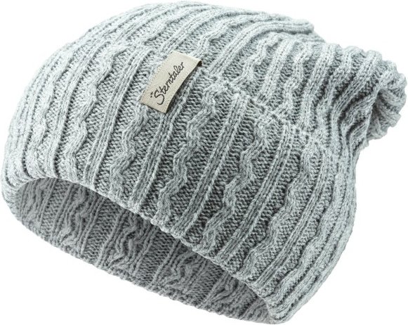 Sterntaler - Kid's Strickmütze Wellen - Mütze Gr 49 cm grau