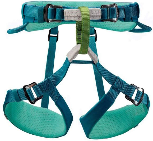 Petzl - Kid's Macchu - Klettergurt Gr One Size türkis