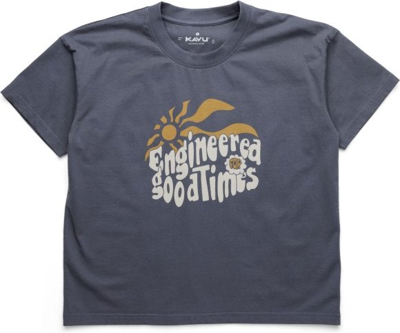 KAVU - Women's Salt Beach - T-Shirt Gr XL blau