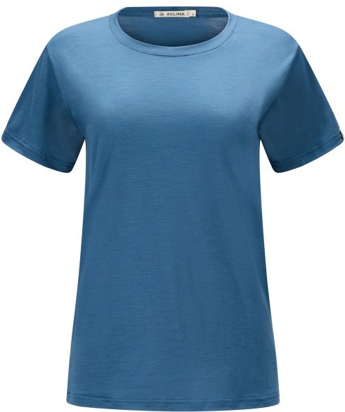Aclima - Women's Lightwool Classic Tee - Merinoshirt Gr XL blau