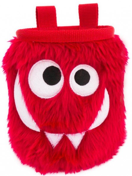 Crafty Climbing - Foodie Monster Chalk Bag - Chalkbag rot