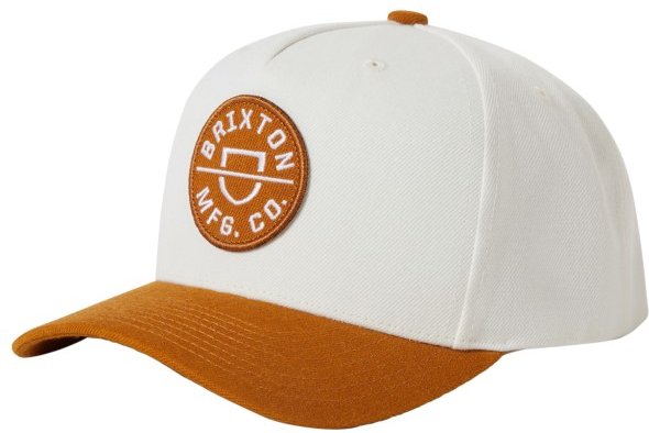 Brixton - Crest Netplus Snapback - Cap Gr One Size grau