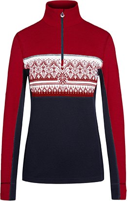 Thumbnail - Dale of Norway - Women's Moritz Sweater - Merinopullover Gr XL rot