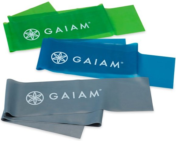 GAIAM - Restore Strength & Flexibility Kit - Fitnessband Gr 3 x 152 cm multicolor