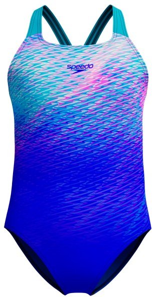 Speedo - Kid's Digital Placement Powerback - Badeanzug Gr 176 lila