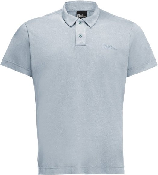 Thumbnail - Jack Wolfskin - Pikeh Polo - Polo-Shirt Gr S grau