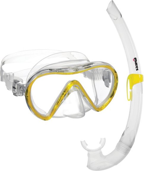 Mares - Vento Combo - Schnorchelset gelb