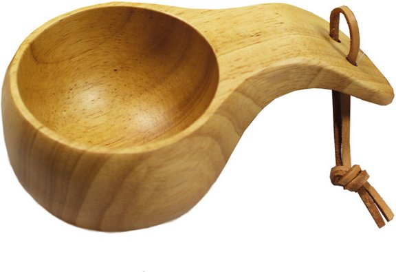 Stabilotherm - Holz-Kuksa 1,2 dl - Becher Gr 0,12 l braun