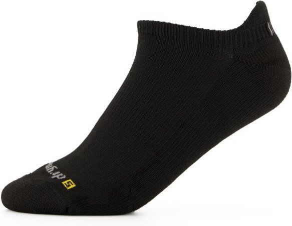 Drymax - Running No Show Tab - Laufsocken Gr L schwarz