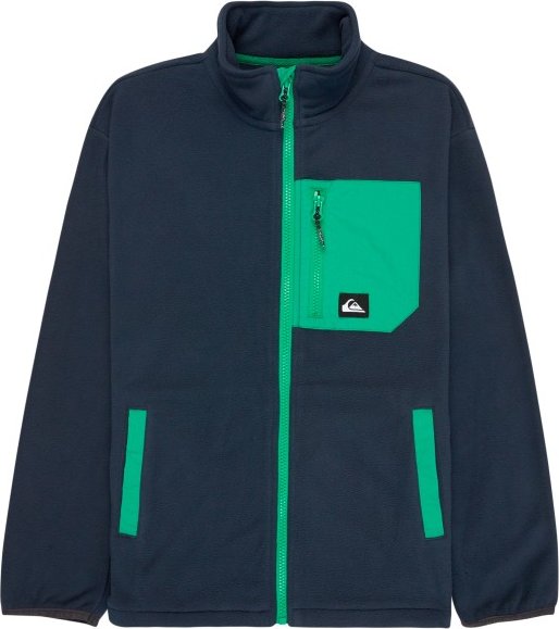 Quiksilver - Kid's Ice Fields Full Zip - Fleecejacke Gr 10 blau