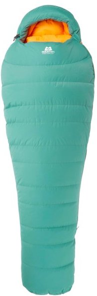 Mountain Equipment - Women's Glacier 450 - Daunenschlafsack Gr Long - Body Size: 185 cm sage