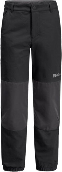 Jack Wolfskin - Rascal Winter Pants Kids - Softshellhose Gr 116 schwarz