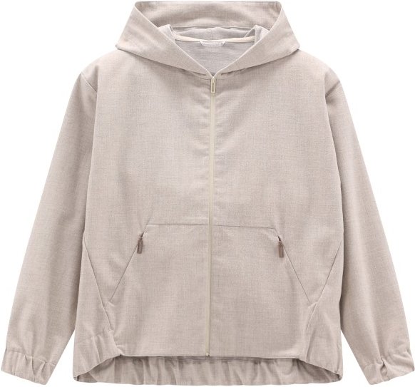 Jeanne Baret - Women's Primrose Hood Jacket - Hoodie Gr 40 grau