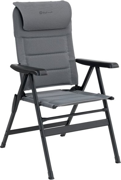 Outwell - Kenai - Campingstuhl Gr 64 x 75 x 110/124 cm (BxTxH) grau