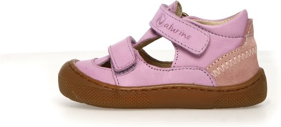 Naturino - Kid's Naturino Irtys Nappa/Suede - Sandalen Gr 26 braun/rosa