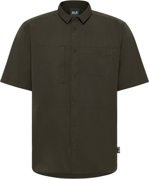 Jack Wolfskin - Sierra Canyon S/S Shirt - Hemd Gr M oliv