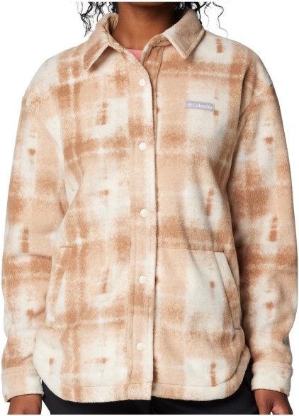 Columbia - Women's Benton Springs Shirt Jacket II - Fleecejacke Gr L beige