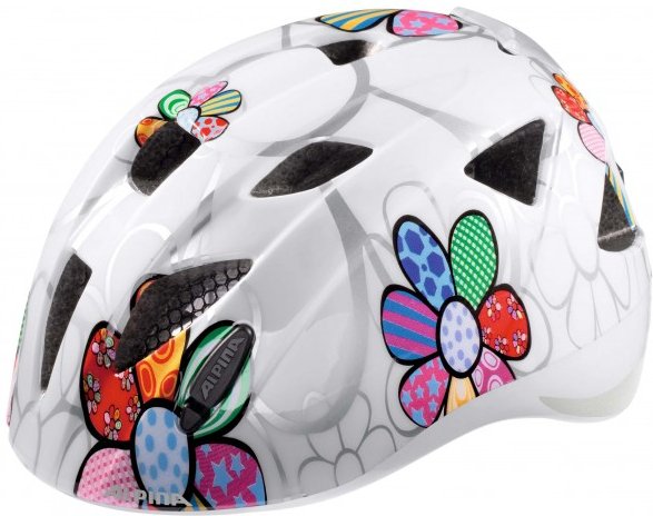 Alpina - Kid's Alpina Ximo Flash - Radhelm Gr 45-49 cm weiß