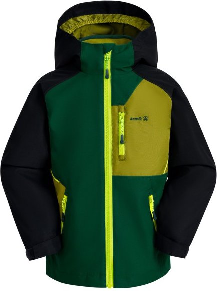 Kamik - Kid's Otis - Regenjacke Gr 152 grün/schwarz