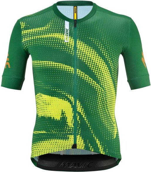 Mavic - Aksium Graphic Jersey - Radtrikot Gr L grün