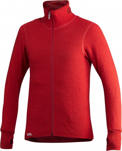 Woolpower - Full Zip Jacket 400 - Wolljacke Gr XL rot