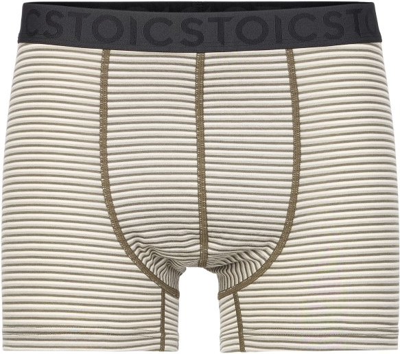 Stoic - Merino150 AlsenSt. Boxer - Merinounterwäsche Gr M grau/beige
