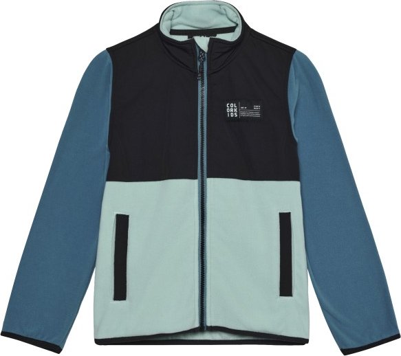 Color Kids - Kid's Fleece Jacket - Fleecejacke Gr 164 blau