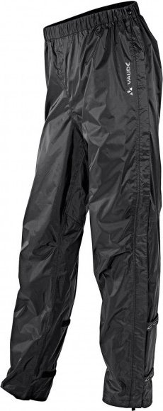 Vaude - Fluid Full-Zip Pants II - Radhose Gr 4XL - Regular schwarz/grau