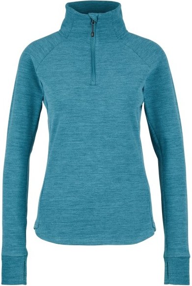 Thumbnail - Heber Peak - Women's TimberHe. Fleece Half Zip - Fleecepullover Gr XS türkis