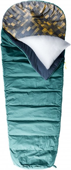 Deuter - Kid's Overnite - Kinderschlafsack Gr 190 x 75 x 52 cm türkis