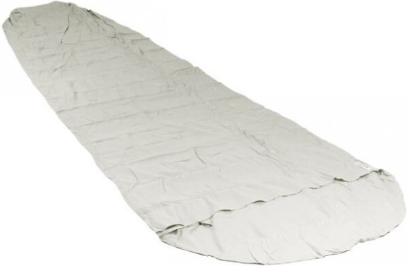 Cocoon - MummyLiner Egyptian Cotton - Reiseschlafsack Gr 241 x 90/56 cm grau