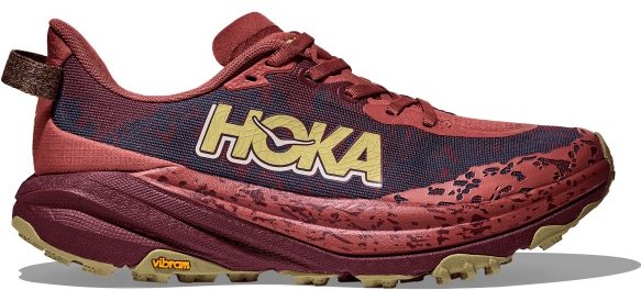 Thumbnail - HOKA - Women's Speedgoat 6 - Trailrunningschuhe Gr 42 - Regular rot