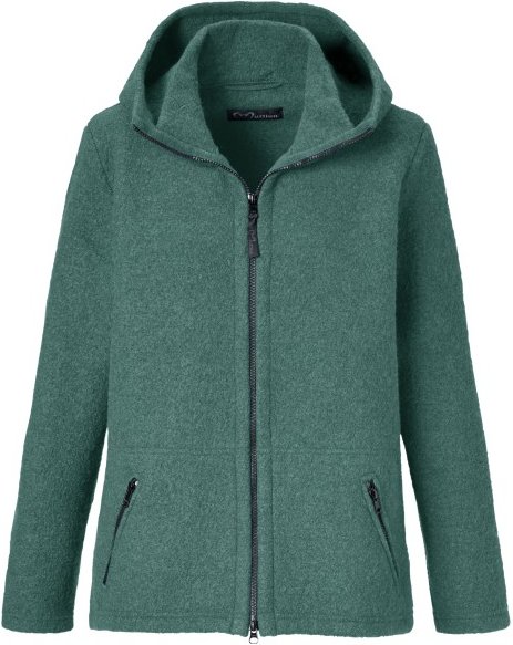 Thumbnail - Mufflon - Women's Nele - Wolljacke Gr S türkis