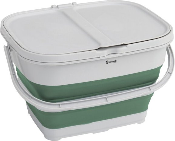 Outwell - Collaps RecycleIt Bucket - Essensaufbewahrung Gr 45,5 x 34 x 28 cm grün