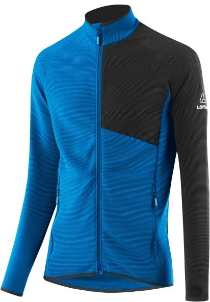 Löffler - Midjacket Transtex Rib - Fleecejacke Gr 48 blau