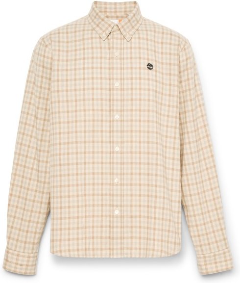 Timberland - Solucell Gingham Shirt - Hemd Gr M beige