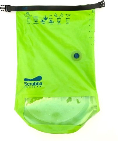 Scrubba - Reisewaschmaschine Wash Bag Mini Gr 3 l grün
