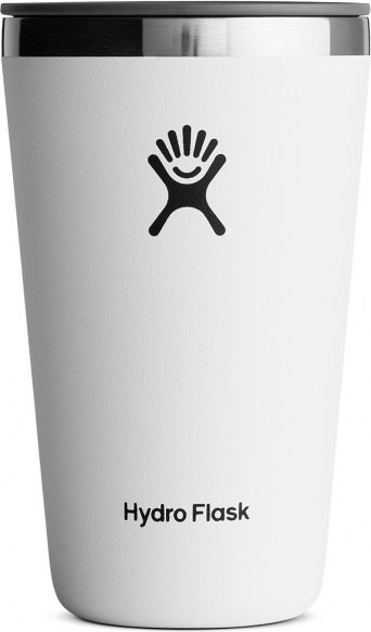 Hydro Flask - All Around Tumbler - Isolierbecher Gr 355 ml weiß/grau