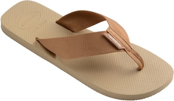 Havaianas - Urban Basic Material - Sandalen Gr 37/38 beige/braun