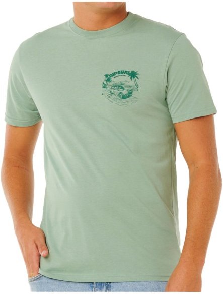 Rip Curl - Keep On Trucking S/S Tee - T-Shirt Gr S grün