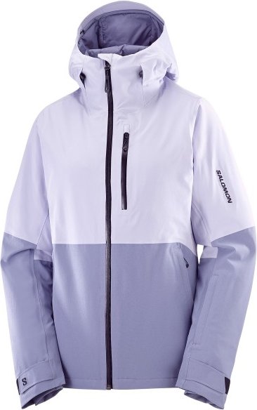 Thumbnail - Salomon - Women's Highland Jacket - Skijacke Gr L lila