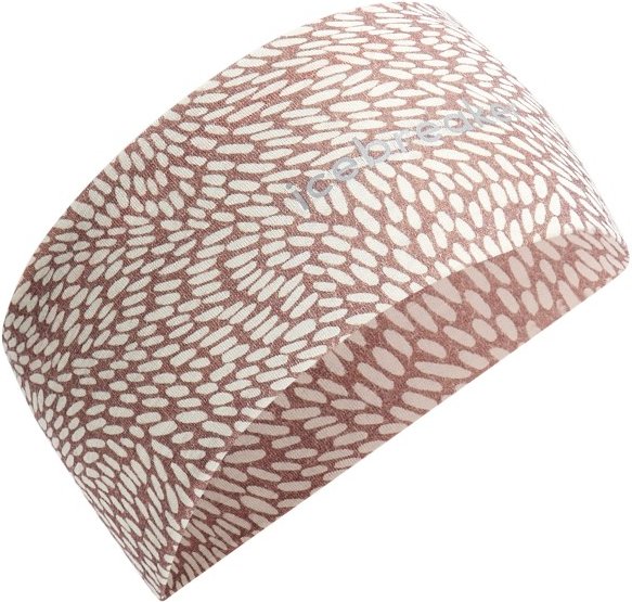 Icebreaker - Merino 200 Oasis Headband Flock Forms AOP - Stirnband Gr One Size braun