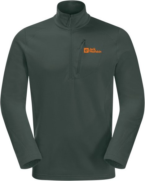 Jack Wolfskin - Kolbenberg Half Zip - Fleecejacke Gr XXL grau/blau
